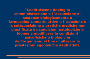 il doping