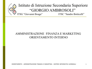 Amministrazione Finanza e Marketing