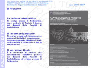 Nessun titolo diapositiva - Didattica PoliTo