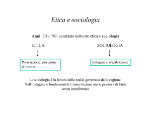 2. Etica, sociologia ed economia
