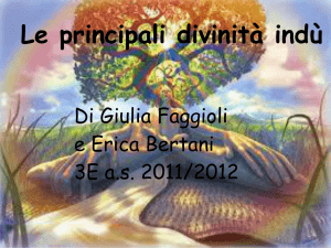 principali divinita` indu - Liceo Scientifico Grassi