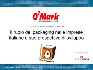 Il ruolo del packaging nelle imprese italiane e