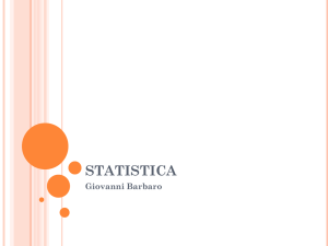 statistica - ITCG Galilei Avigliana