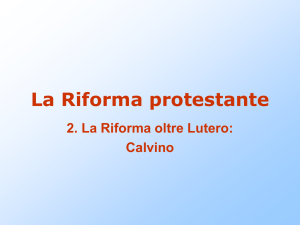 Riforma Protestante - iismarianoquartodarborea.gov.it