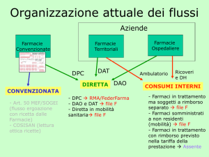I Flussi Informativi sul consumo di Farmaci nel Lazio