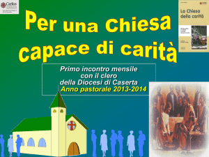 Diapositiva 1 - Diocesi di Caserta