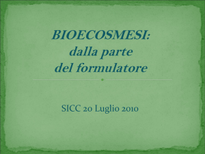 Diapositiva 1 - Ordine dei Chimici di Bologna