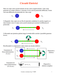 Intensità di corrente elettrica