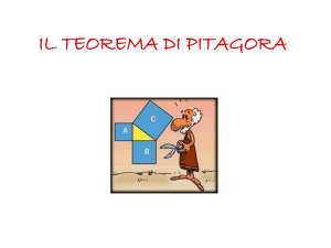 Il teorema di Pitagora