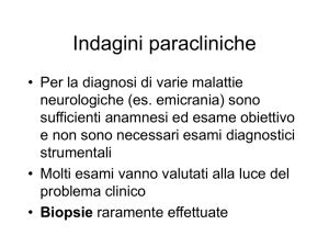 Indagini paracliniche