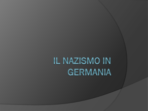 il nazismo in germania