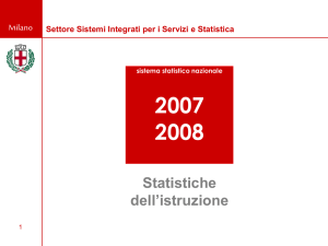 Statistiche istruzione