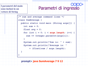 java java in -tipo -stato