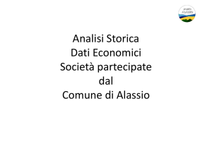 Diapositiva 1 - Progetto Alassio