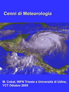 cenni di Meteorologia - AE-CMI