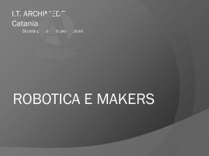 ROBOTICA E MAKERS(versione ppt)