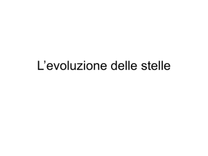 L`evoluzione delle stelle