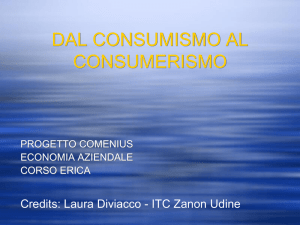 dal consumismo al consumerismo