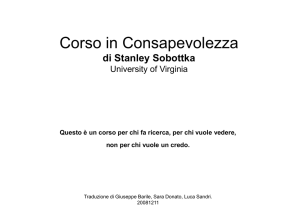 Corso in consapevolezza