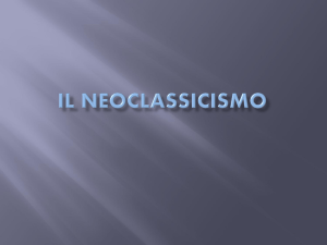 il neoclassicismo
