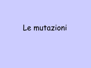 mutazioni