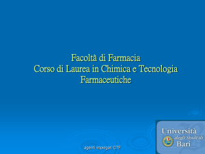 Presentazione di PowerPoint - Dipartimento di Farmacia