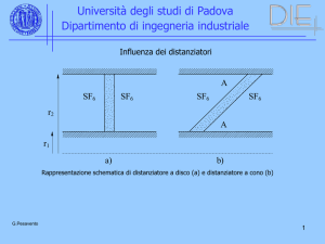 Diapositiva 1 - Dipartimento di Ingegneria Industriale