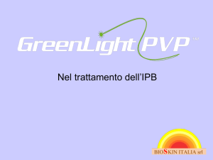 Il Laser nel trattamento dell`IPB