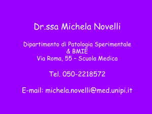 Diapositiva 1 - Infermieri Pisa