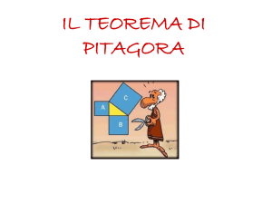 il teorema di Pitagora