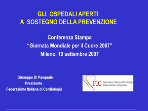 Presentazione di PowerPoint - Fondazione Italiana per il Cuore