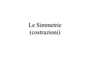 Le Simmetrie - Liceo Lanza