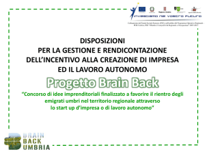 Gestione e rendicontazione - Slide incontro 7