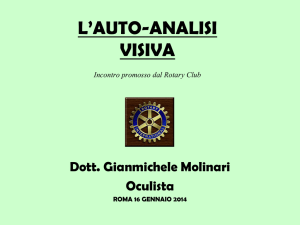 Presentazione di PowerPoint - Rotary Club Roma Castelli Romani