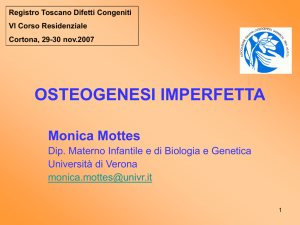 Mottes - Registro Toscano Difetti Congeniti