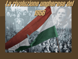 La rivoluzione ungherese del 1956