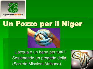 Un Pozzo per il Niger
