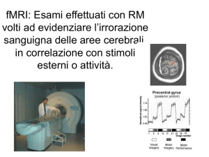 fMRI: Esami effettuati con RM volti ad evidenziare l`irrorazione