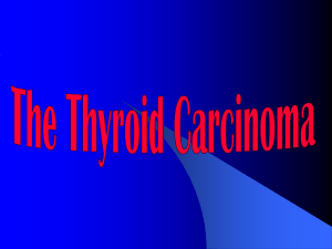 Cancro della Tiroide