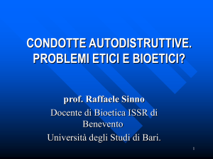 E` giusto fare tutto ciò che è fattibile o dobbiamo sottostare ad altri