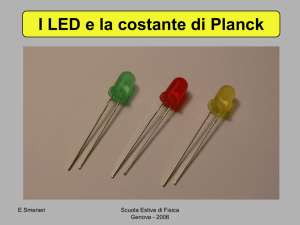 LED - Dipartimento di Fisica