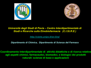 Diapositiva 1 - COR - Università degli studi di Pavia