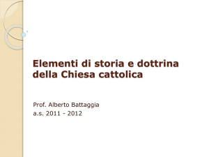 Elementi di storia e dottrina della Chiesa cattolica