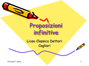 Diapositiva 1 - Liceo Classico Dettori