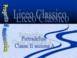 Secondo Gruppo 2A - Liceo Classico (Pietradefusi)