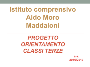 Diapositiva 1 - Aldo Moro Maddaloni