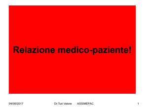 Relazione medico