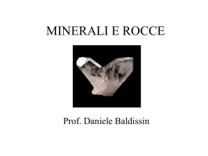 minerali e rocce