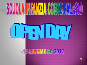open day 2012-2013