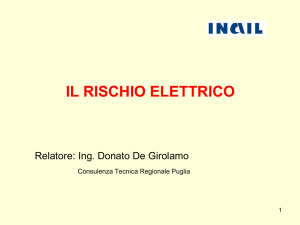 IL RISCHIO ELETTRICO